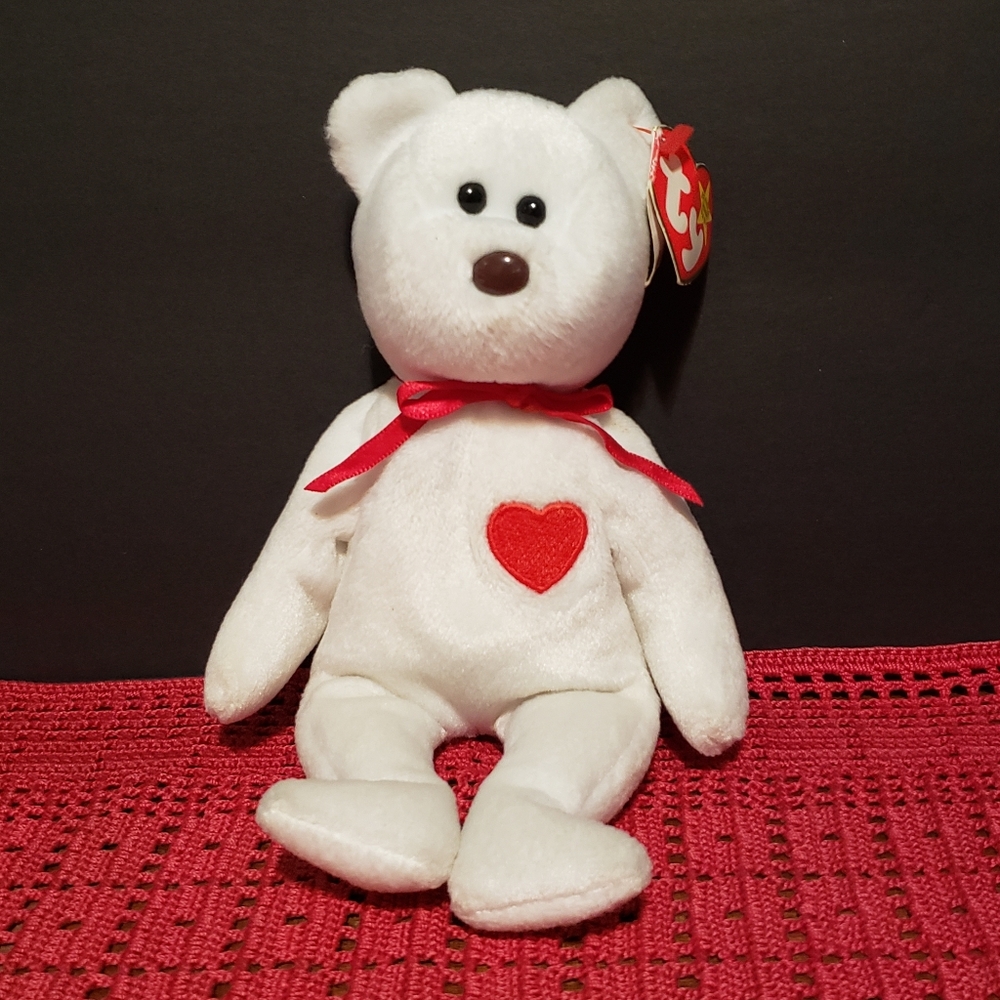 Vintage Beanie Baby 'Valentino' February 14, 1994